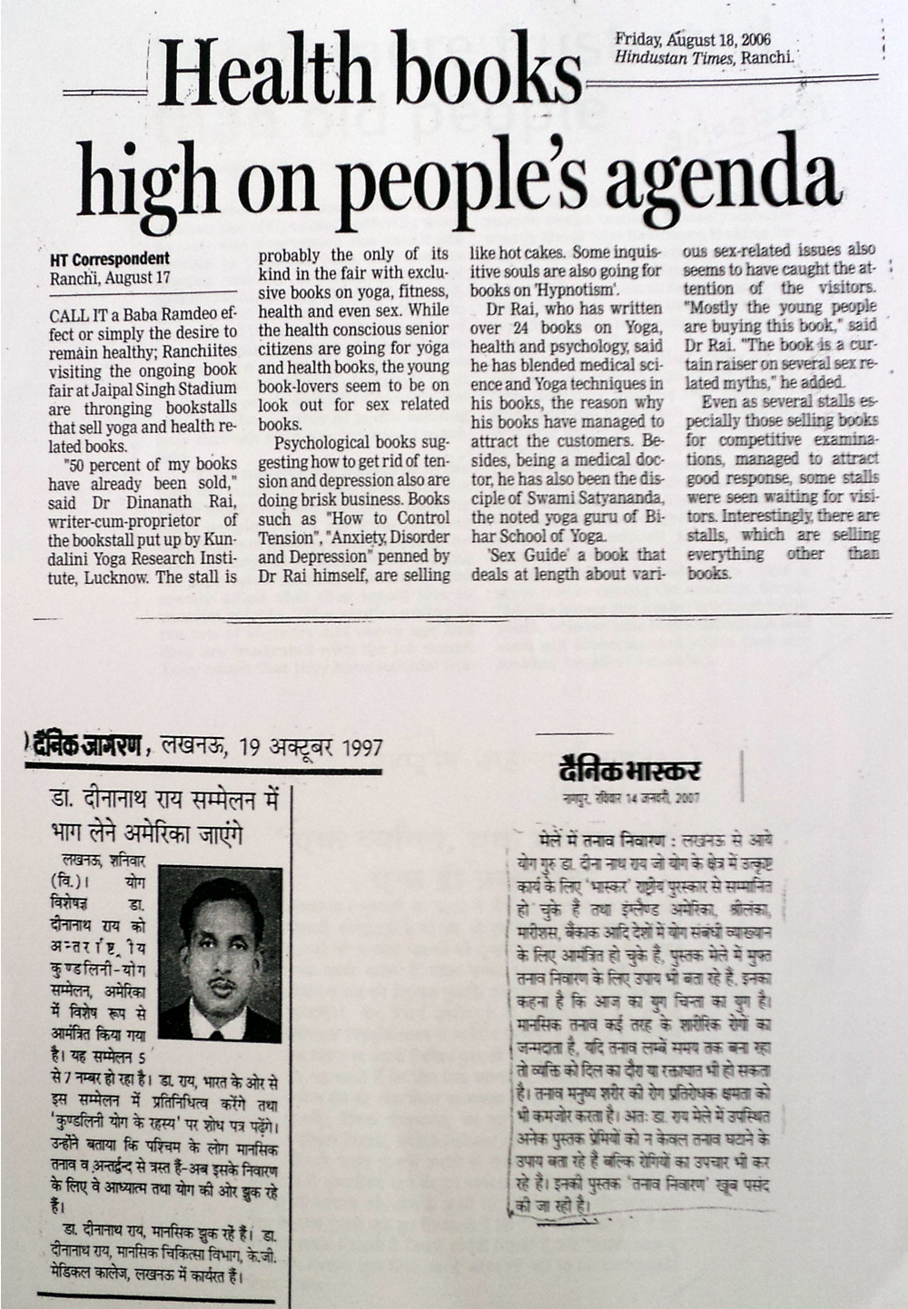 Press Clip: Stress Management Workshops