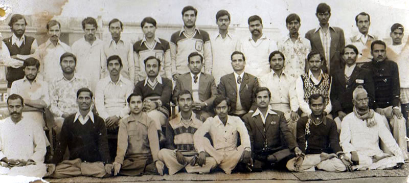 First Batch of Students 1981