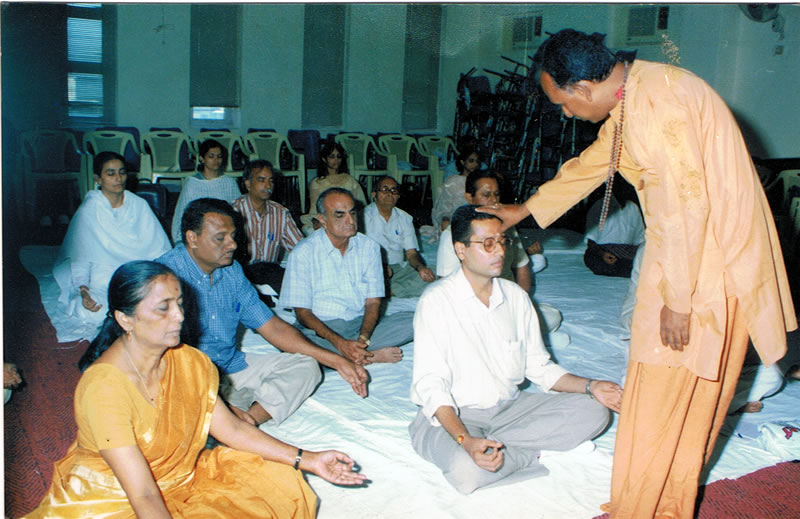 Stress management session at KYRI